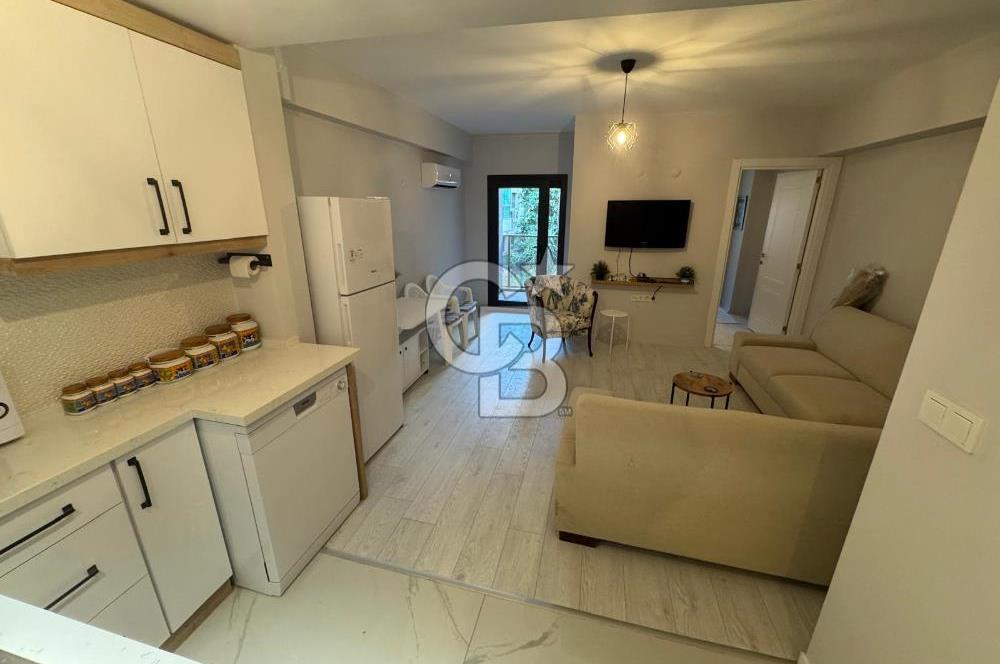 BOSTANLI'DA, YENİ BİNADA, ARA KAT, YENİ EŞYALI KİRALIK 2+1 DAİRE