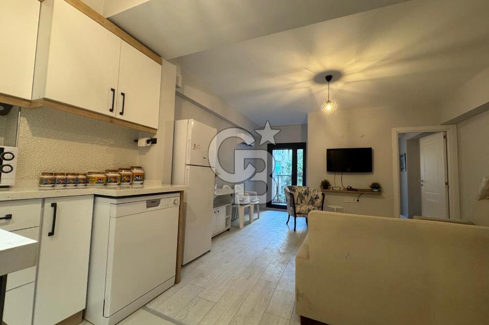 BOSTANLI'DA, YENİ BİNADA, ARA KAT, YENİ EŞYALI KİRALIK 2+1 DAİRE