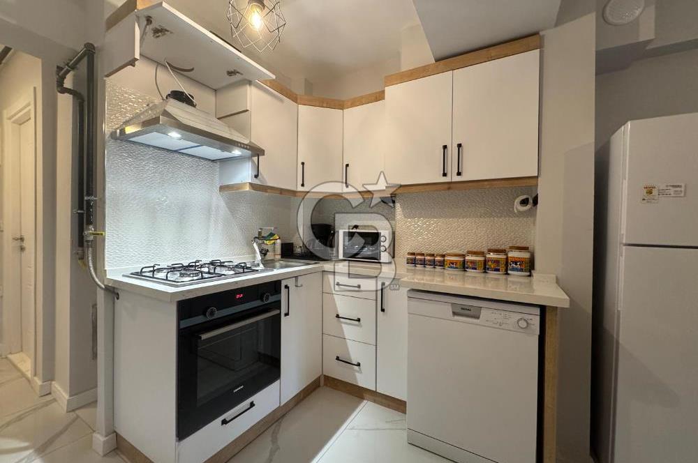BOSTANLI'DA, YENİ BİNADA, ARA KAT, YENİ EŞYALI KİRALIK 2+1 DAİRE