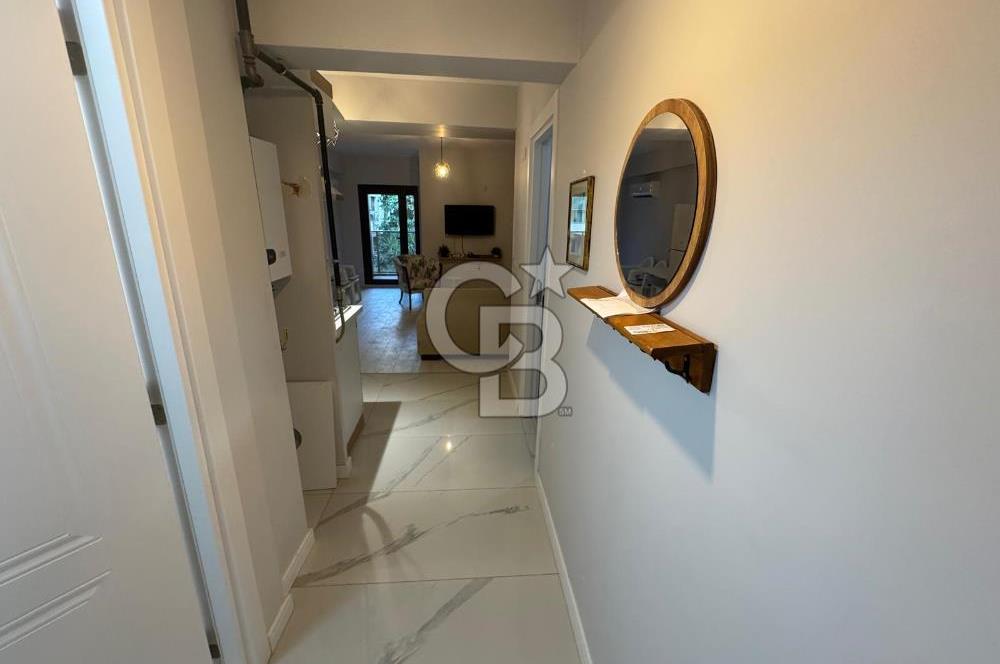 BOSTANLI'DA, YENİ BİNADA, ARA KAT, YENİ EŞYALI KİRALIK 2+1 DAİRE