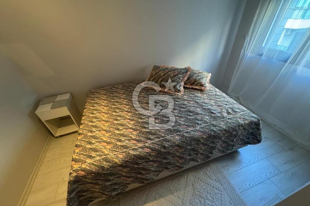 BOSTANLI'DA, YENİ BİNADA, ARA KAT, YENİ EŞYALI KİRALIK 2+1 DAİRE