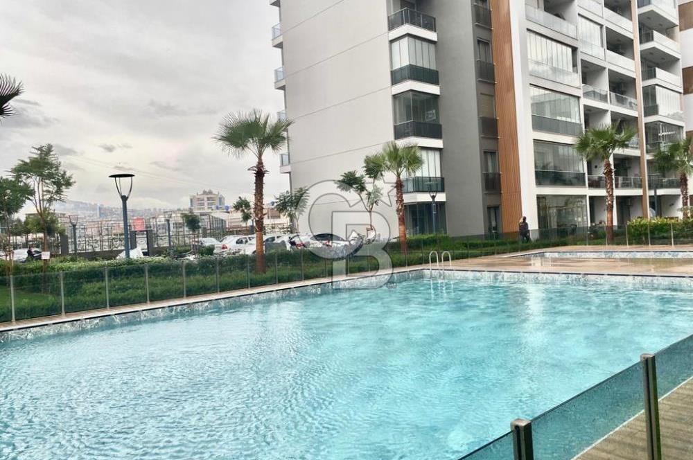 ÇİĞLİ ATAŞEHİR MODERN 3; KİRALIK BAHÇE KATI, BÜYÜK TİP 2+1 DAİRE