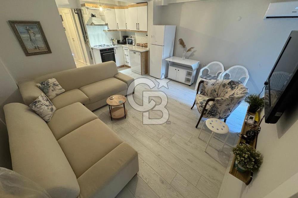 BOSTANLI'DA, YENİ BİNADA, ARA KAT, YENİ EŞYALI KİRALIK 2+1 DAİRE