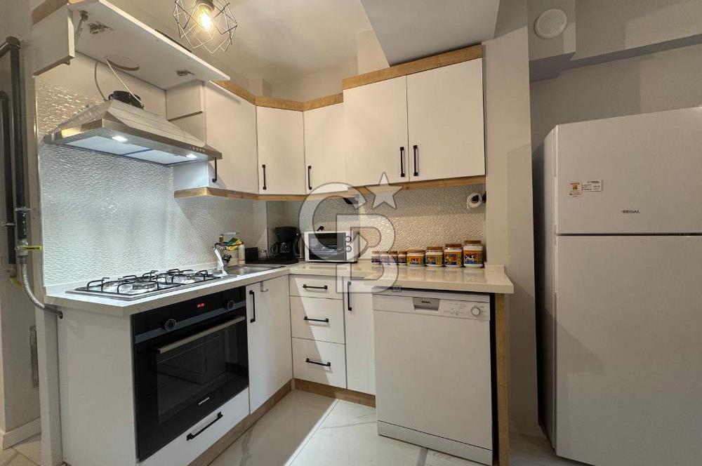 BOSTANLI'DA, YENİ BİNADA, ARA KAT, YENİ EŞYALI KİRALIK 2+1 DAİRE