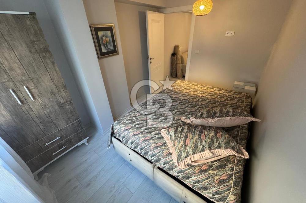 BOSTANLI'DA, YENİ BİNADA, ARA KAT, YENİ EŞYALI KİRALIK 2+1 DAİRE