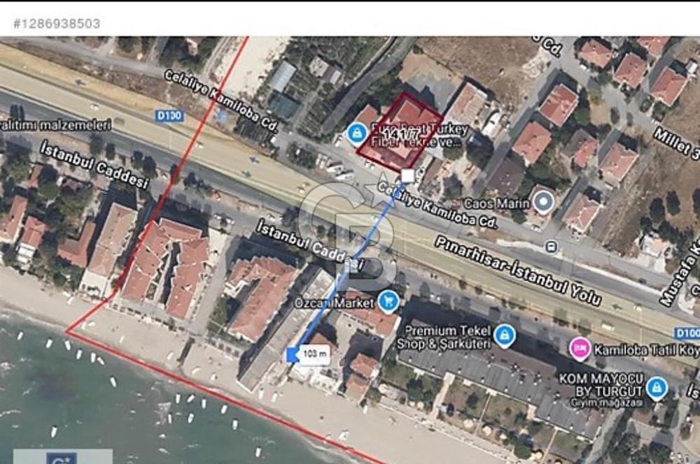 BÜYÜKÇEKMECE DE E-5 CEPHELİ SATILIK KOMPLE BİNA