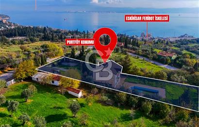 Eskihisar Topçularda 2178 m² Arsa içinde 3 katlı Müstakil Villa