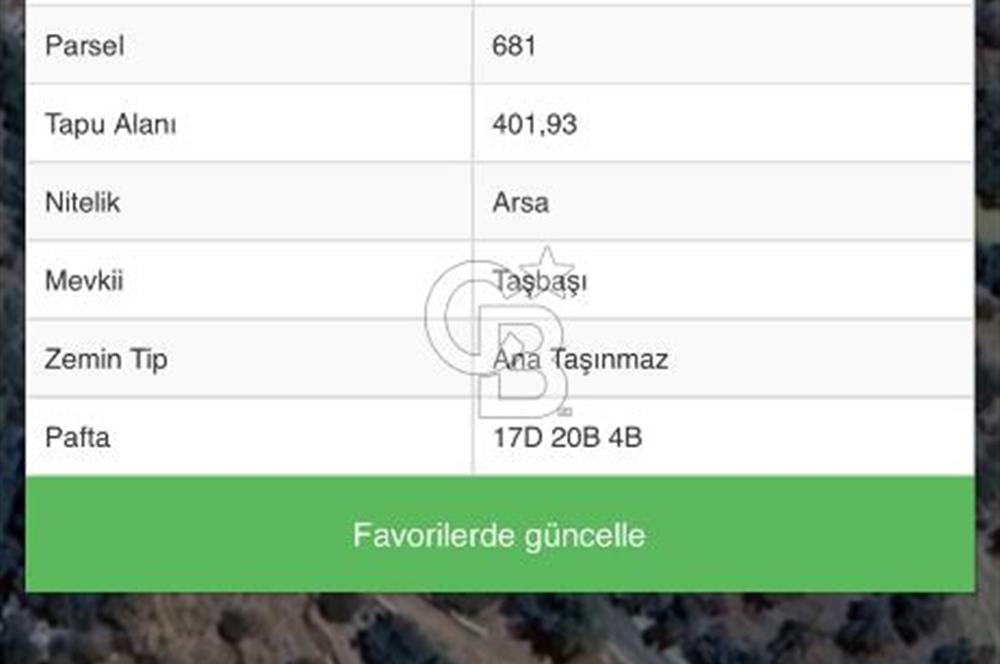 ALTINOLUK'TA, LEBİ DERYA DENİZ MANZARALI,15/30 VİLLA İMARLI ARSA