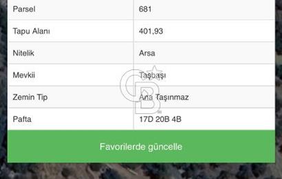 ALTINOLUK'TA, LEBİ DERYA DENİZ MANZARALI,15/30 VİLLA İMARLI ARSA