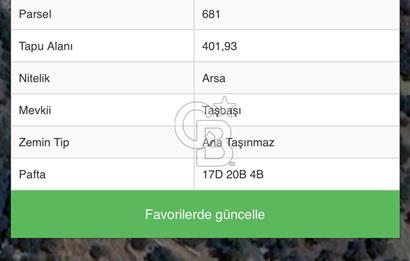 ALTINOLUK'TA, LEBİ DERYA DENİZ MANZARALI,15/30 VİLLA İMARLI ARSA