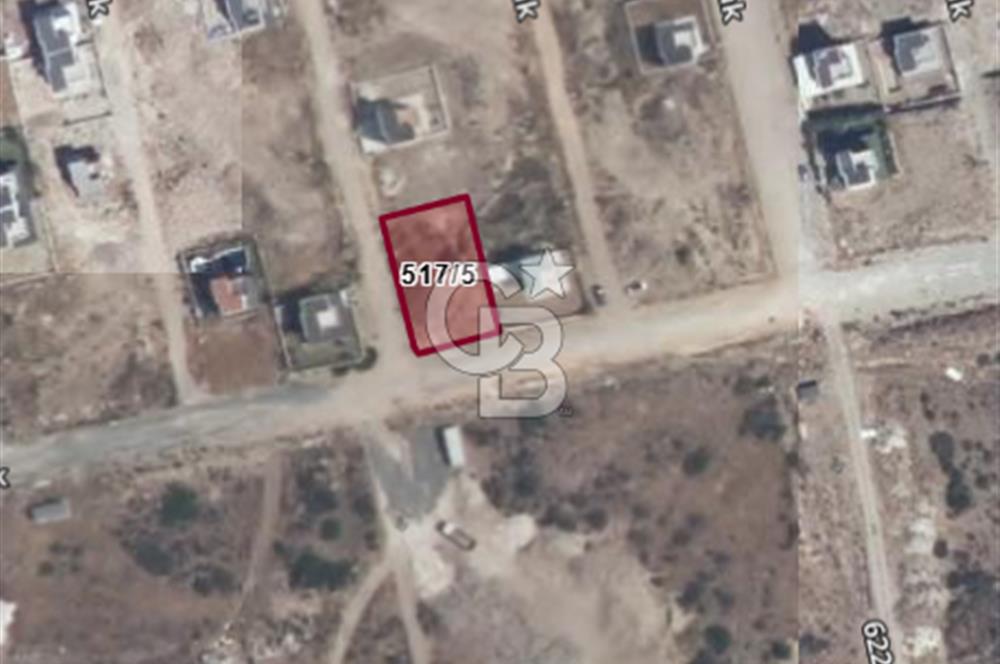 Karaburun Mordoğan Kamukent’te Köşe Konumda Deniz Manzaralı Villa Arsası