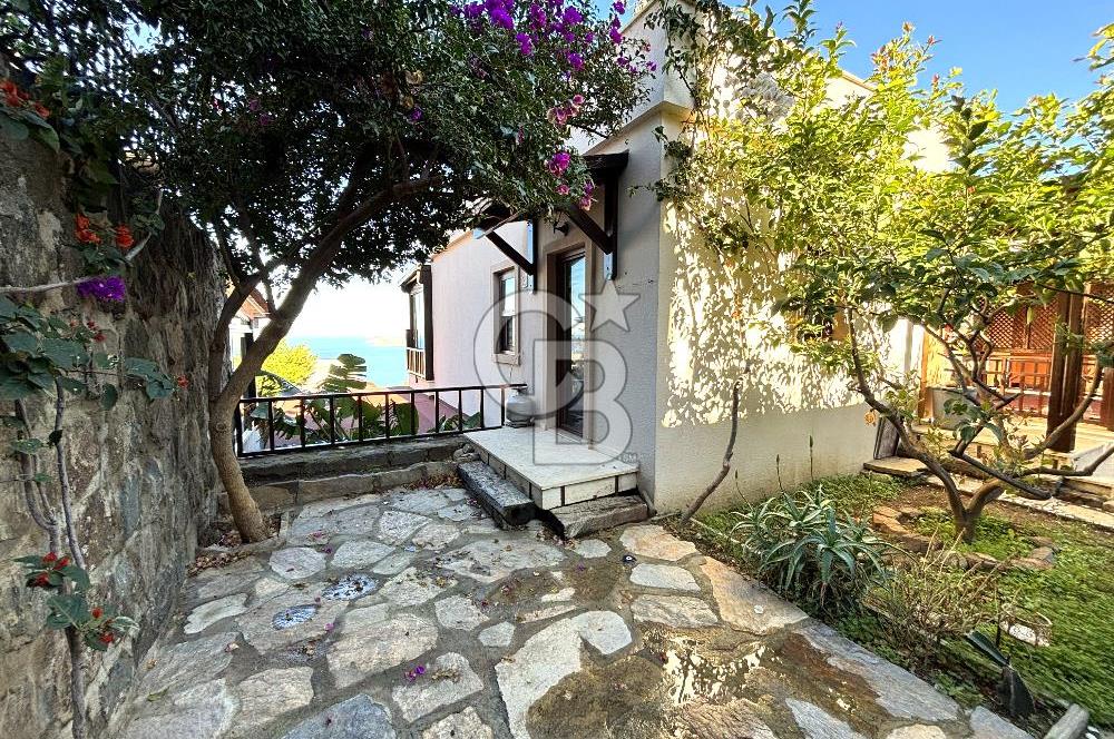 Bodrum Koyunbaba'da Kiralık Site İçi EşyalıDeniz Manzaralı Daire