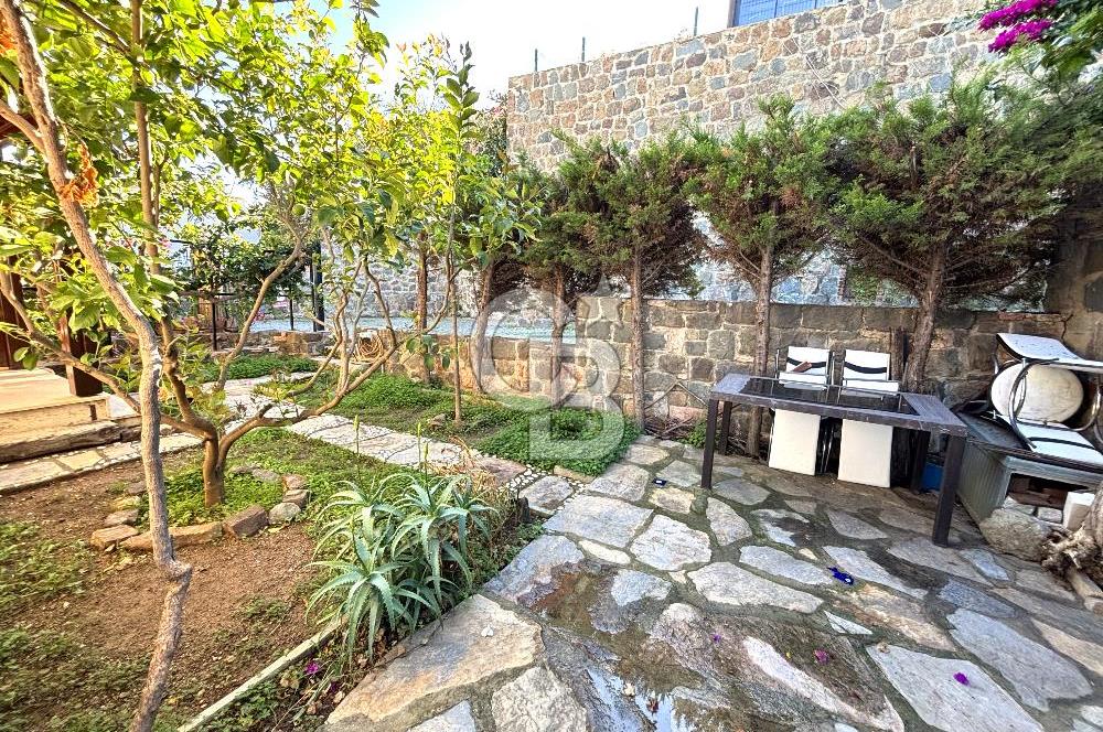 Bodrum Koyunbaba'da Kiralık Site İçi EşyalıDeniz Manzaralı Daire