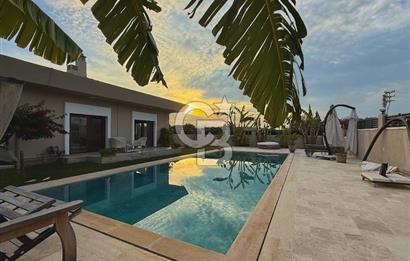 ÇEŞME MUSALLA DA LÜKS MÜSTAKİL HAVUZLU SATILIK VİLLA