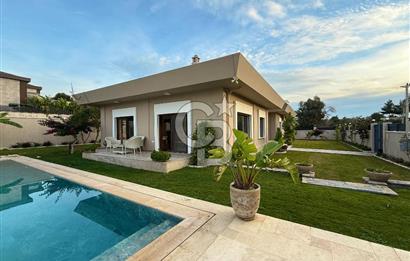 ÇEŞME MUSALLA DA LÜKS MÜSTAKİL HAVUZLU SATILIK VİLLA