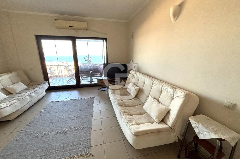 Bodrum Koyunbaba'da Kiralık Site İçi EşyalıDeniz Manzaralı Daire