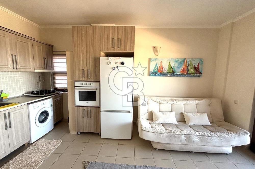 Bodrum Koyunbaba'da Kiralık Site İçi EşyalıDeniz Manzaralı Daire