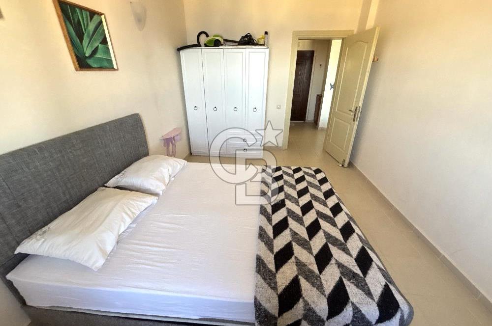 Bodrum Koyunbaba'da Kiralık Site İçi EşyalıDeniz Manzaralı Daire