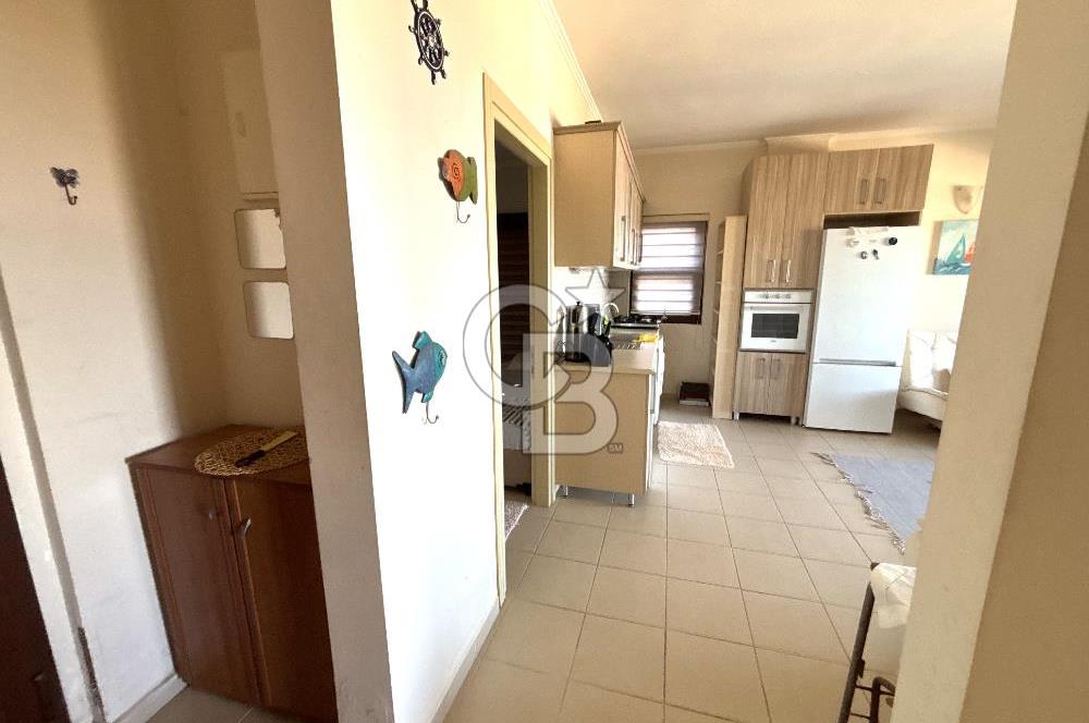 Bodrum Koyunbaba'da Kiralık Site İçi EşyalıDeniz Manzaralı Daire