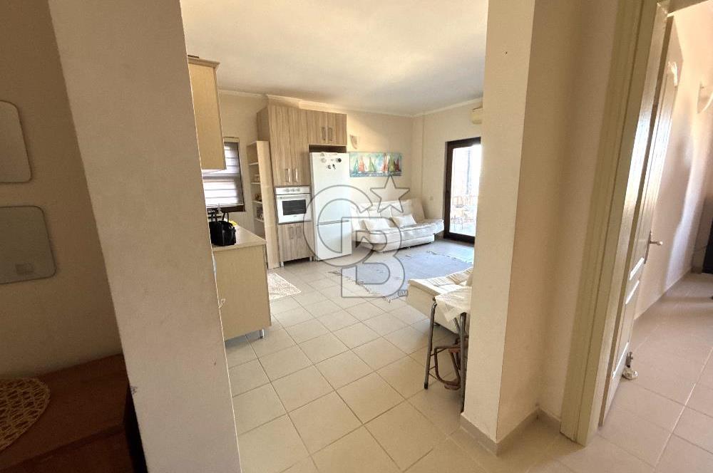Bodrum Koyunbaba'da Kiralık Site İçi EşyalıDeniz Manzaralı Daire