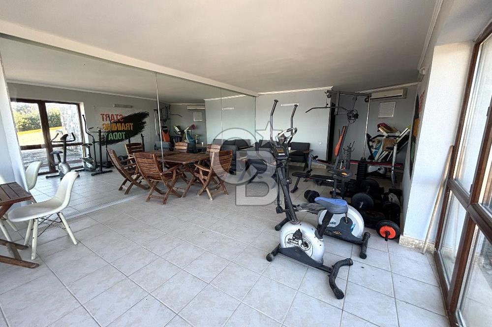 Bodrum Koyunbaba'da Kiralık Site İçi EşyalıDeniz Manzaralı Daire