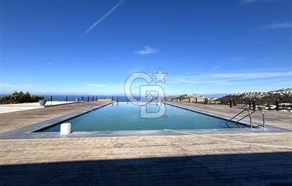 Bodrum Koyunbaba'da Kiralık Site İçi EşyalıDeniz Manzaralı Daire