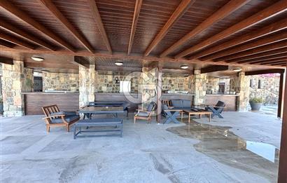 Bodrum Koyunbaba'da Kiralık Site İçi EşyalıDeniz Manzaralı Daire