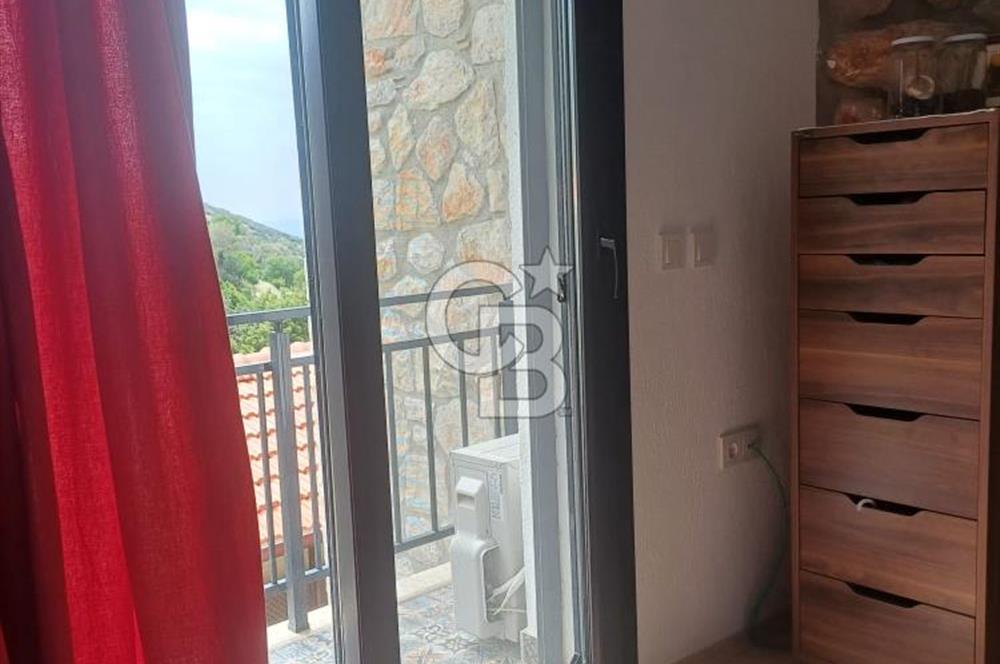 DATÇA MESUDİYE'DE DENİZ MANZARALI MÜSTAKİL GİRİŞLİ BAHÇELİ DAİRE