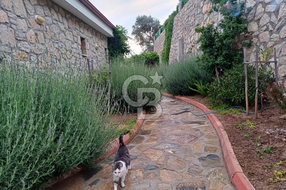 DATÇA MESUDİYE'DE DENİZ MANZARALI MÜSTAKİL GİRİŞLİ BAHÇELİ DAİRE