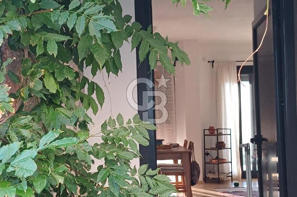 DATÇA MESUDİYE'DE DENİZ MANZARALI MÜSTAKİL GİRİŞLİ BAHÇELİ DAİRE