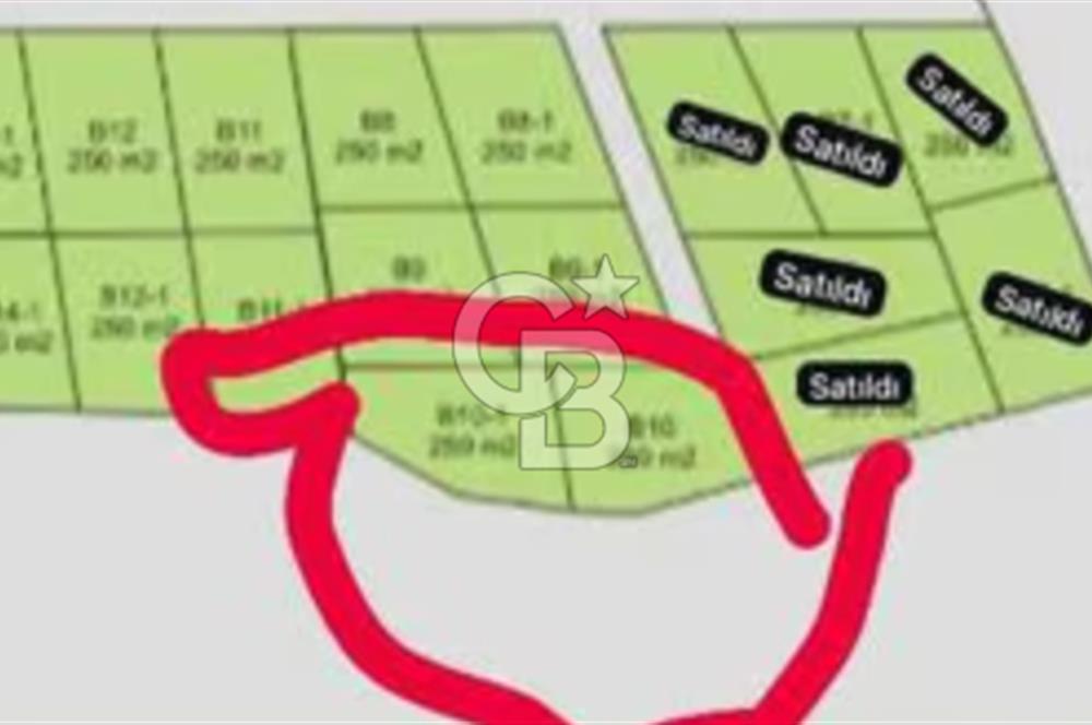 İzmir Foça / Kozbeyli Yan Yana 2 Adet 250 m² 2B Arazisi