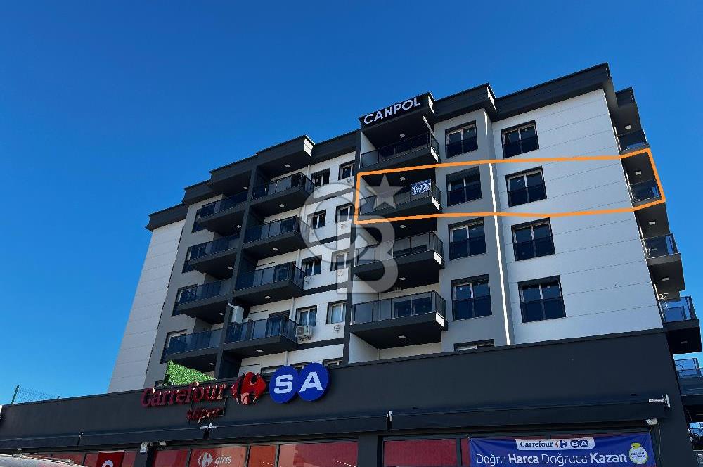 ÇİĞLİ UĞUR MUMCU'DA KAPALI MUTFAKLI 2+1 KİRALIK SIFIR DAİRE