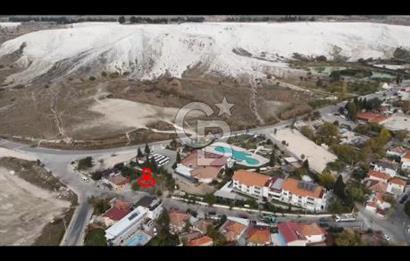 PAMUKKALE TRAVERTENLERİNE KOMŞU B+2 RUHSATLI 442M2 SATILIK ARSA