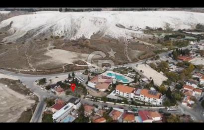 PAMUKKALE TRAVERTENLERİNE KOMŞU B+2 RUHSATLI 442M2 SATILIK ARSA