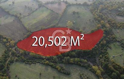 Çanakkale Bayrami.  Hacıdervişler De 20.502 M² Satılık Tarla !
