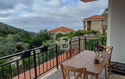 DATÇA MESUDİYE'DE DENİZ MANZARALI MÜSTAKİL GİRİŞLİ BAHÇELİ DAİRE