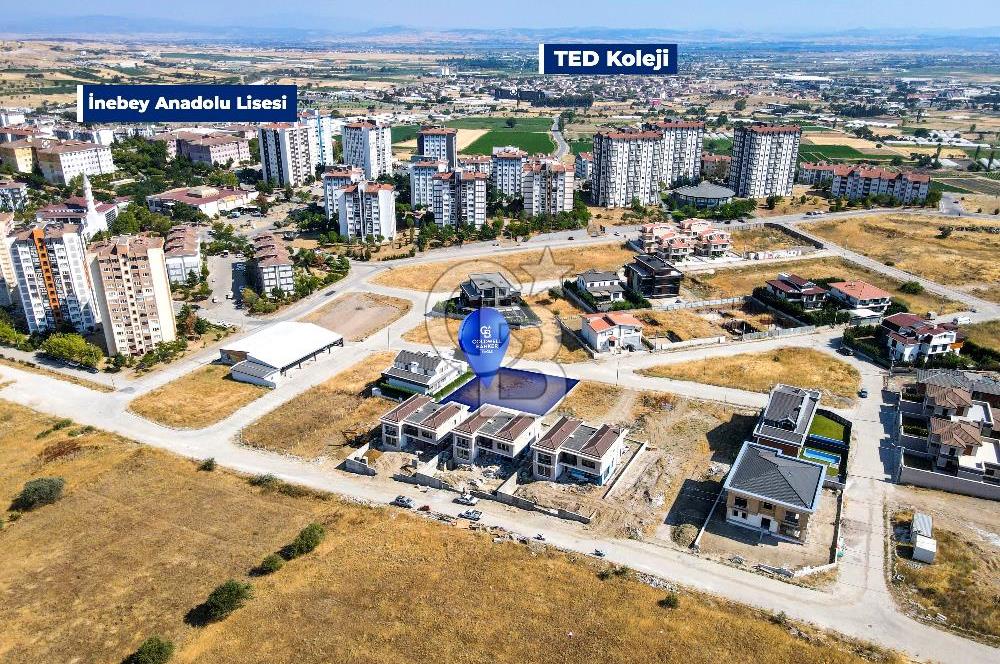 CB EAGLE'dan Y.MAHALLEDE TOPLAM 1329.27 m² SATILIK VİLLA ARSASI