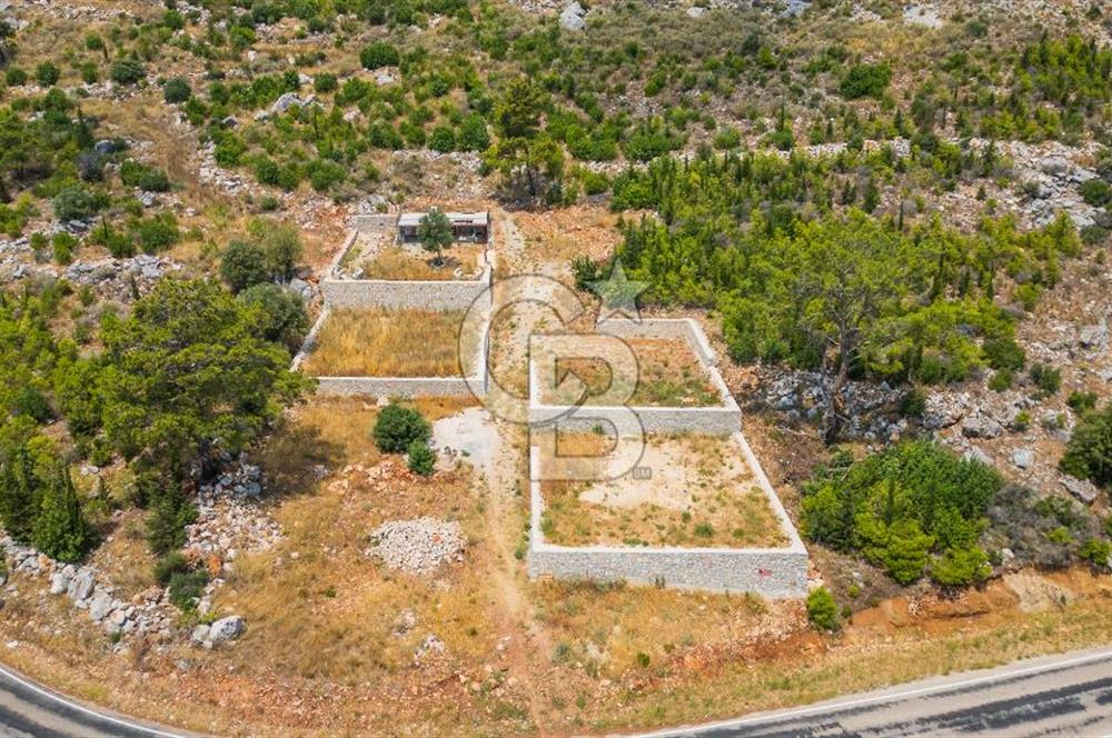 KONYAALTI HURMA'DA DOĞA VE ŞEHİR MANZARALI 912 m² ARAZİ