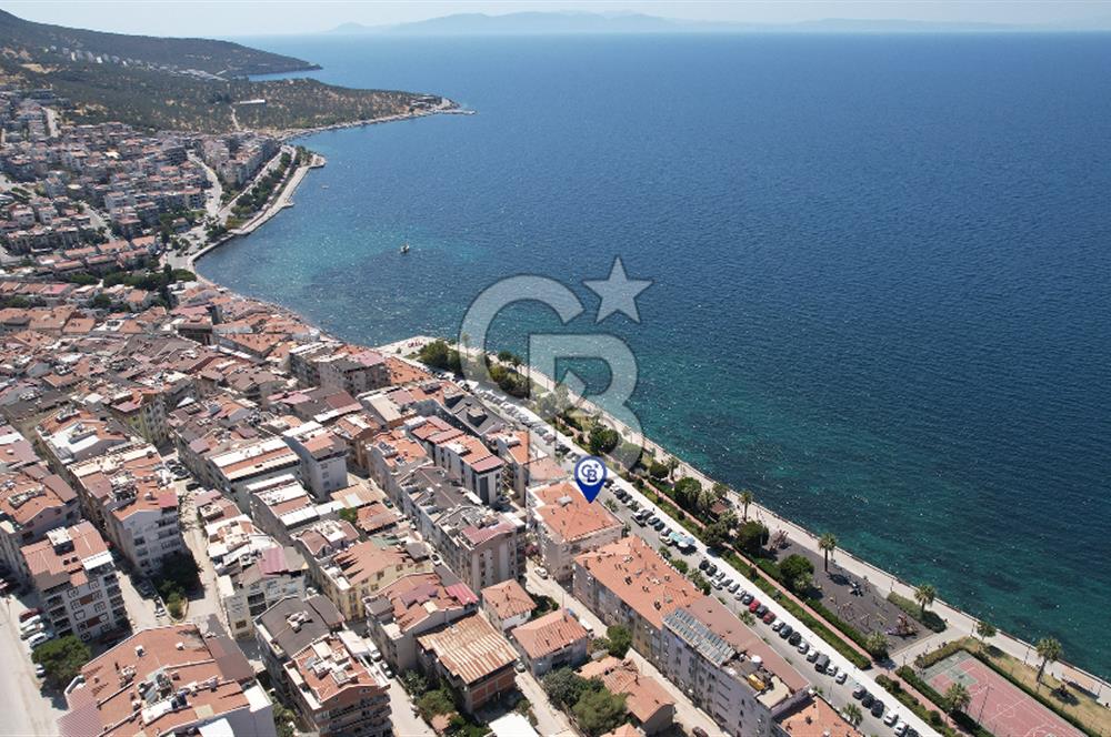 DİKİLİ'DE 3+1 YALI DAİRESİ,DENİZE 0,JEOTERMALLİ,EŞYALI,TADİLATLI