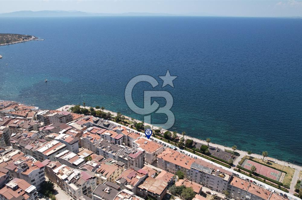 DİKİLİ'DE 3+1 YALI DAİRESİ,DENİZE 0,JEOTERMALLİ,EŞYALI,TADİLATLI