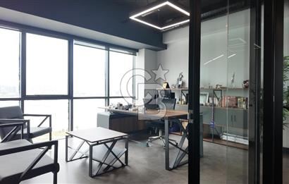 TEPEKULE İŞ VE KONGRE MERKEZİNDE DENİZ MANZARALI SATILIK OFİS