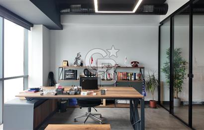 TEPEKULE İŞ VE KONGRE MERKEZİNDE DENİZ MANZARALI SATILIK OFİS