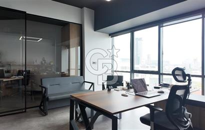 TEPEKULE İŞ VE KONGRE MERKEZİNDE DENİZ MANZARALI SATILIK OFİS