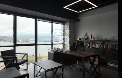 TEPEKULE İŞ VE KONGRE MERKEZİNDE DENİZ MANZARALI SATILIK OFİS