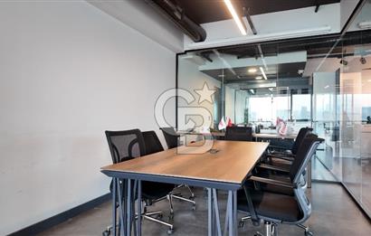 TEPEKULE İŞ VE KONGRE MERKEZİNDE DENİZ MANZARALI SATILIK OFİS