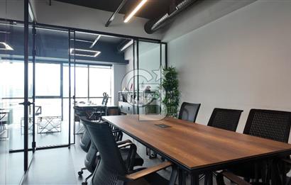 TEPEKULE İŞ VE KONGRE MERKEZİNDE DENİZ MANZARALI SATILIK OFİS