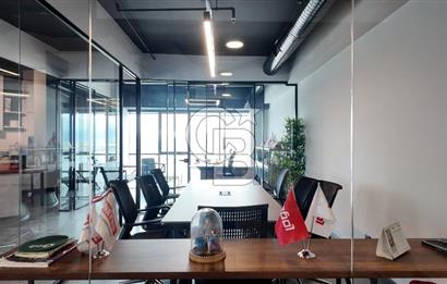 TEPEKULE İŞ VE KONGRE MERKEZİNDE DENİZ MANZARALI SATILIK OFİS