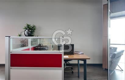 TEPEKULE İŞ VE KONGRE MERKEZİNDE DENİZ MANZARALI SATILIK OFİS