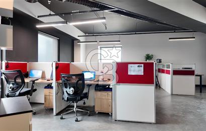 TEPEKULE İŞ VE KONGRE MERKEZİNDE DENİZ MANZARALI SATILIK OFİS
