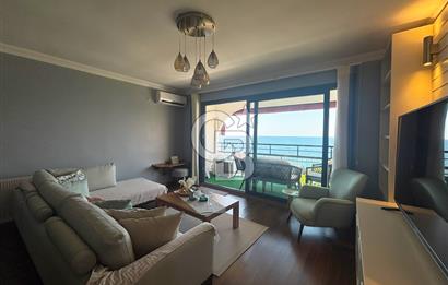 DİKİLİ'DE 3+1 YALI DAİRESİ,DENİZE 0,JEOTERMALLİ,EŞYALI,TADİLATLI